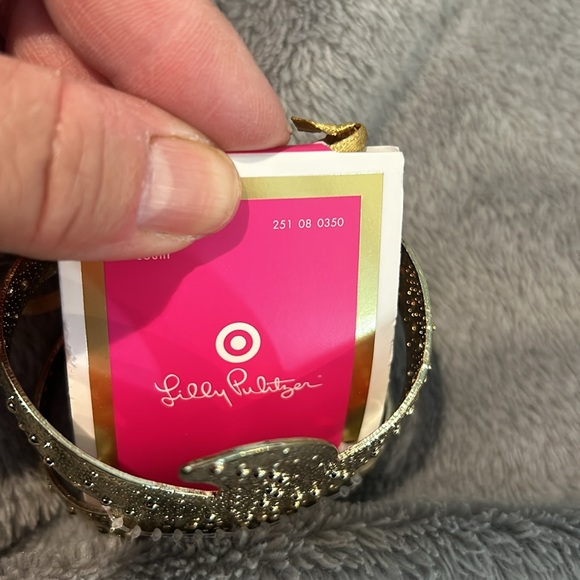 Lily Pulitzer Golden Starfish Cuff Bracelet-One Size - Picture 2 of 6